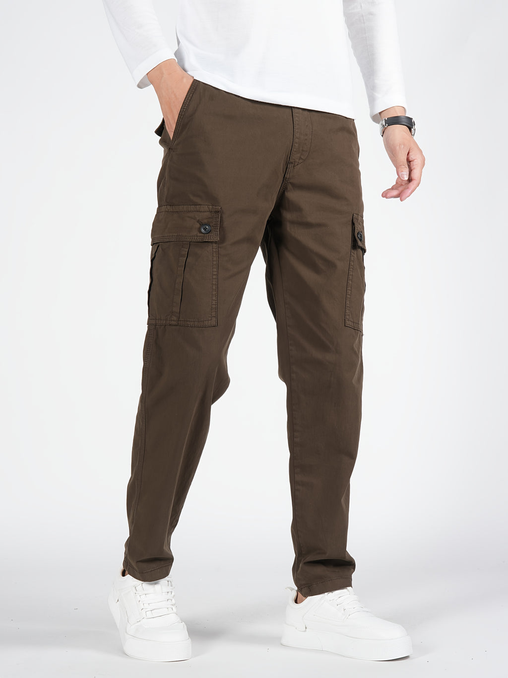 Tomasz – Spodnie cargo na każdą porę