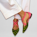 Julia – Eleganckie baleriny z paskami