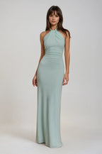 Zuzia | Sukienka Maxi Halter
