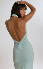 Zuzia | Sukienka Maxi Halter