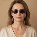 Kasia – Okulary z łańcuszkiem na co dzień