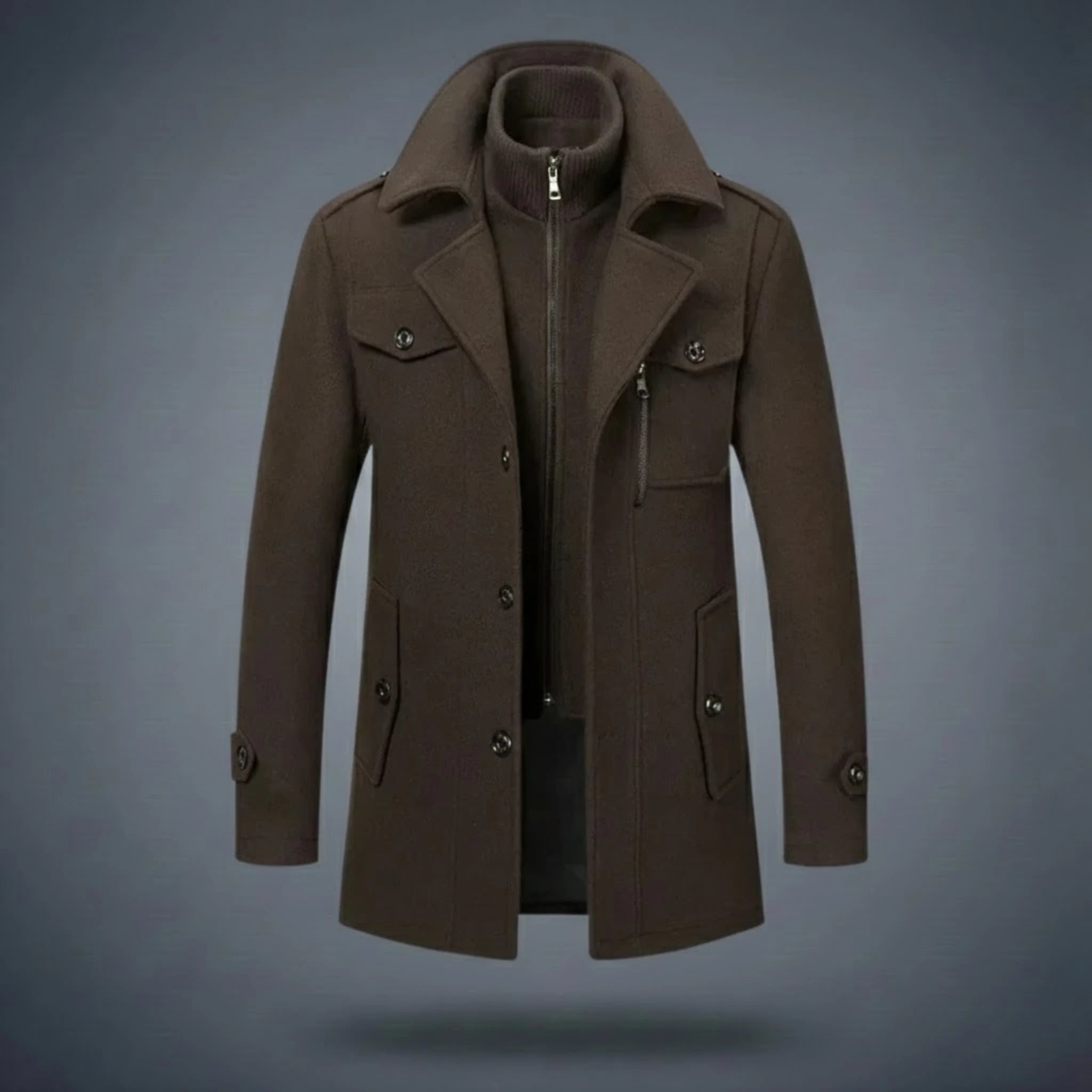 Adam – Elegancki płaszcz na zimę