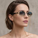 Kasia – Okulary z łańcuszkiem na co dzień