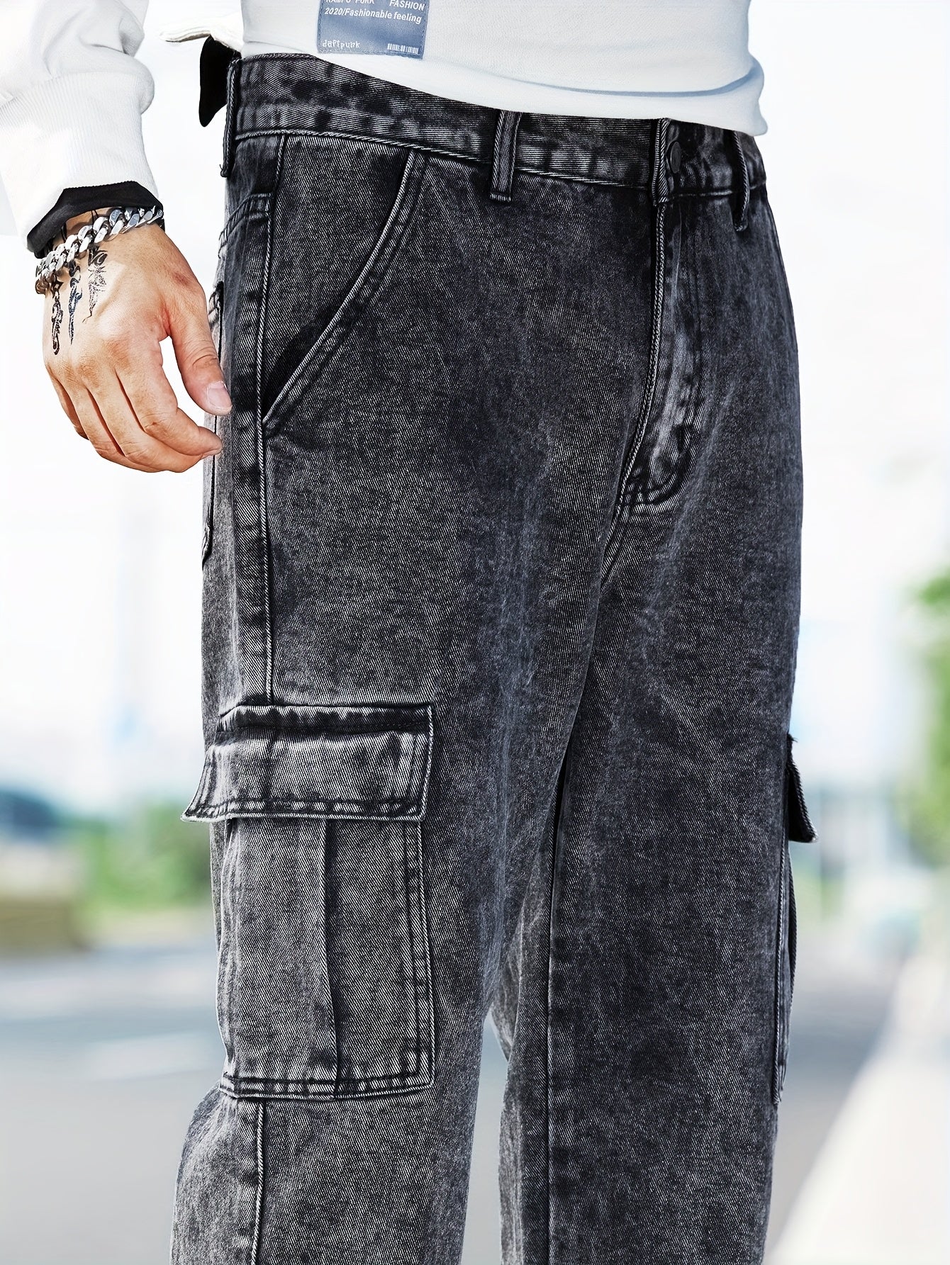 Jan – Casualowe cargo z kieszeniami