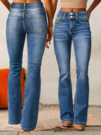 Kasia – Jeansy z wysokim stanem