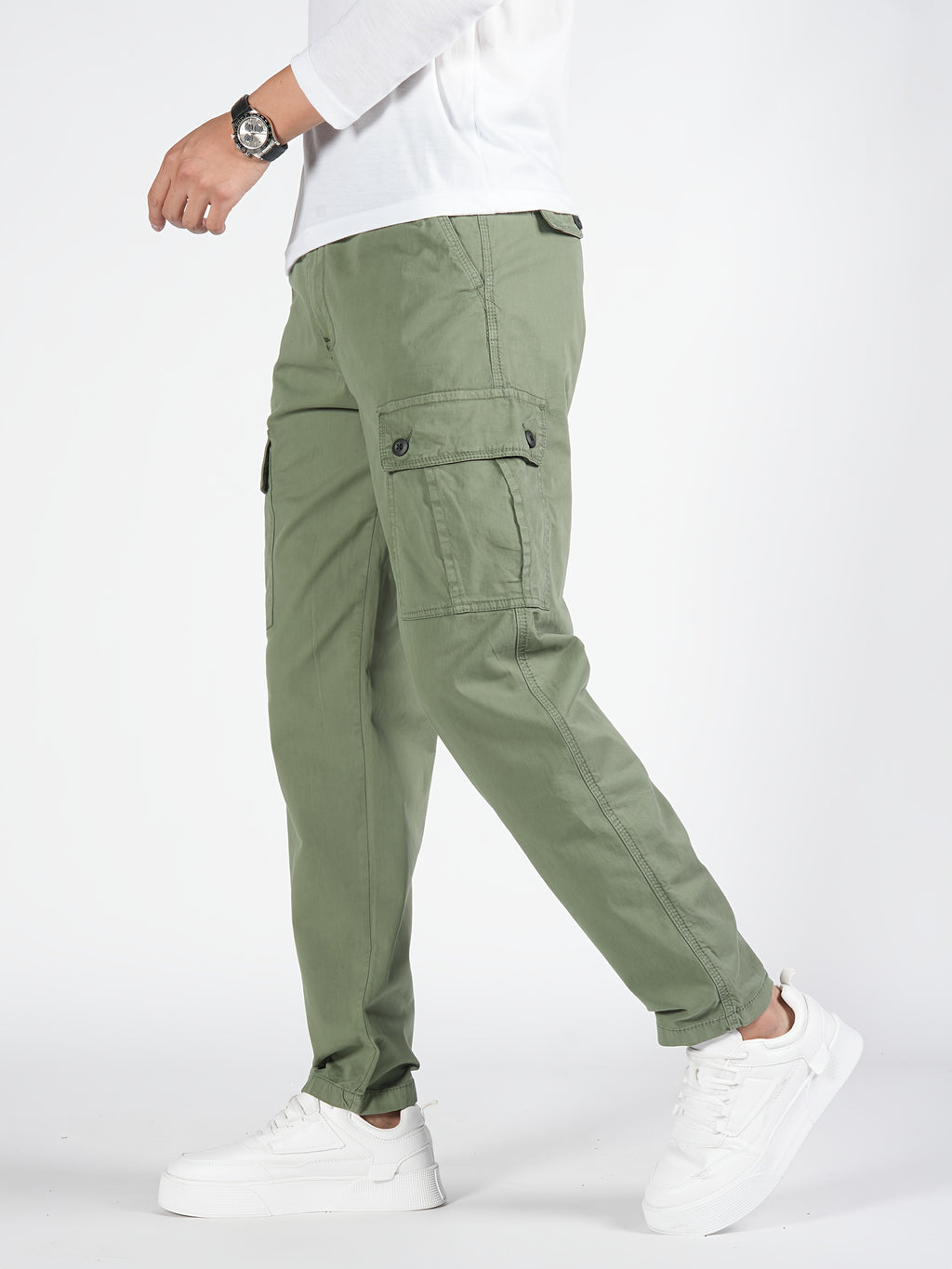 Tomasz – Spodnie cargo na każdą porę