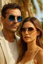 Karol | Okulary przeciwsłoneczne RETRO (1+1 GRATIS)