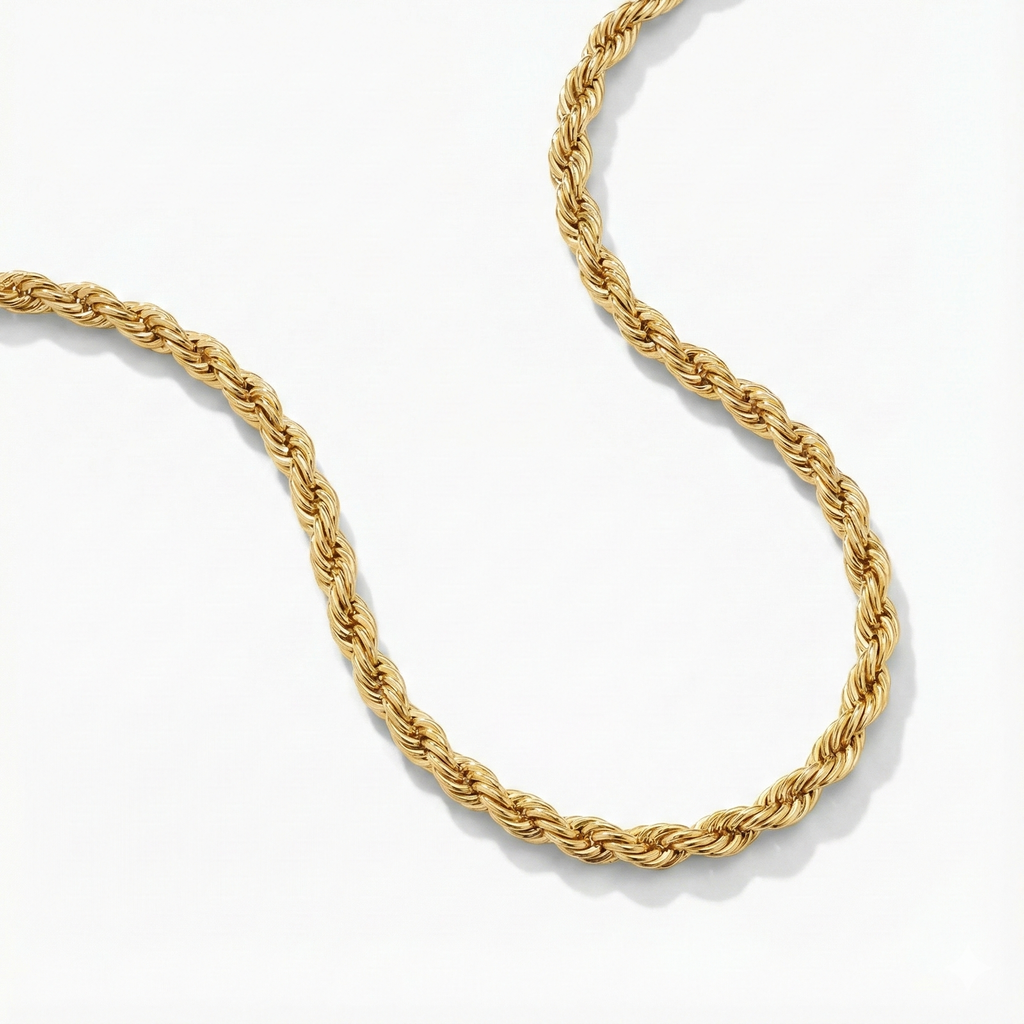 Katarzyna – Sznur naszyjnik z 18K złota