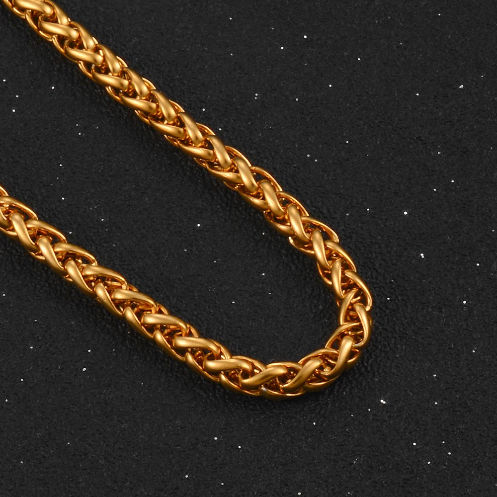 Kacper – Klasyczny złoty łańcuszek hip-hopowy