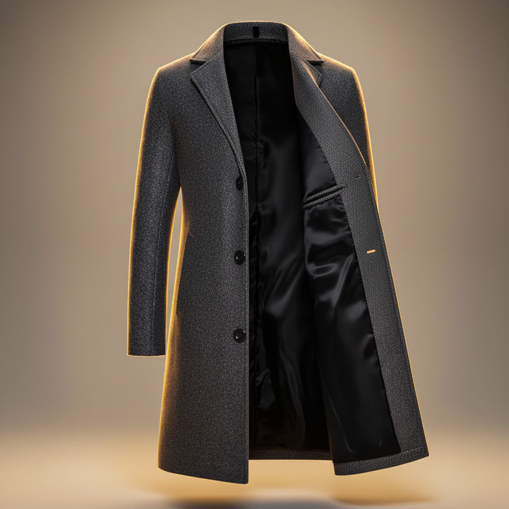 Marek – Płaszcz z peruwiańskiej bawełny