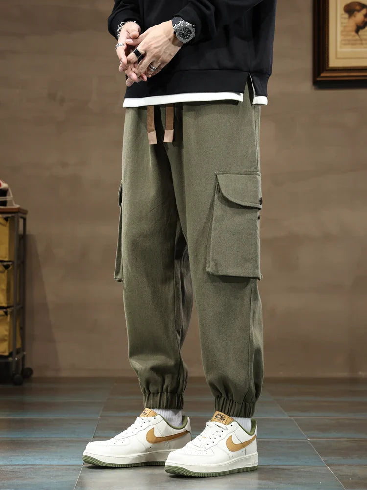 Kamil – Męskie spodnie dresowe cargo