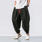 ZenWear Męskie Spodnie Harem