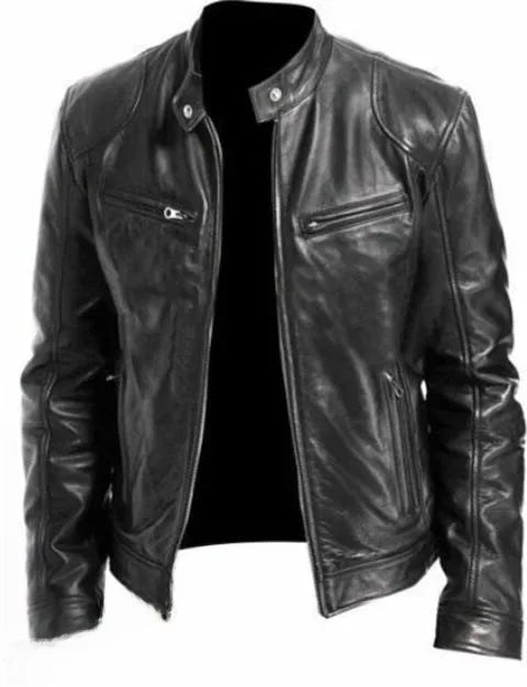 Marcin – Kurtka skórzana PU, styl i komfort w jednym