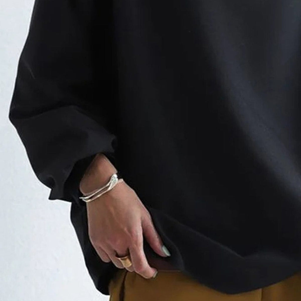 Kasia – Sweter z wysokim kołnierzem