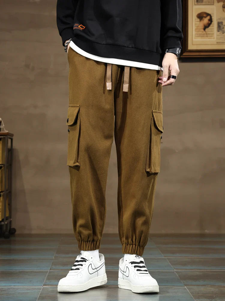 Kamil – Męskie spodnie dresowe cargo
