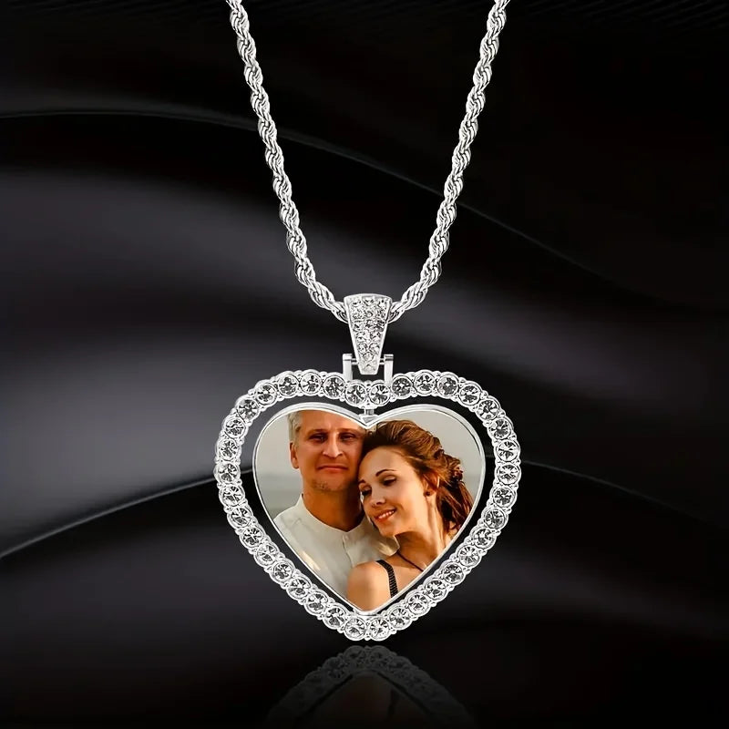 Kasia – Luksusowa naszyjnik z dwoma zdjęciami