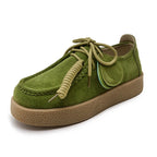 Kasia – Zamszowe loafersy w stylu brytyjskim