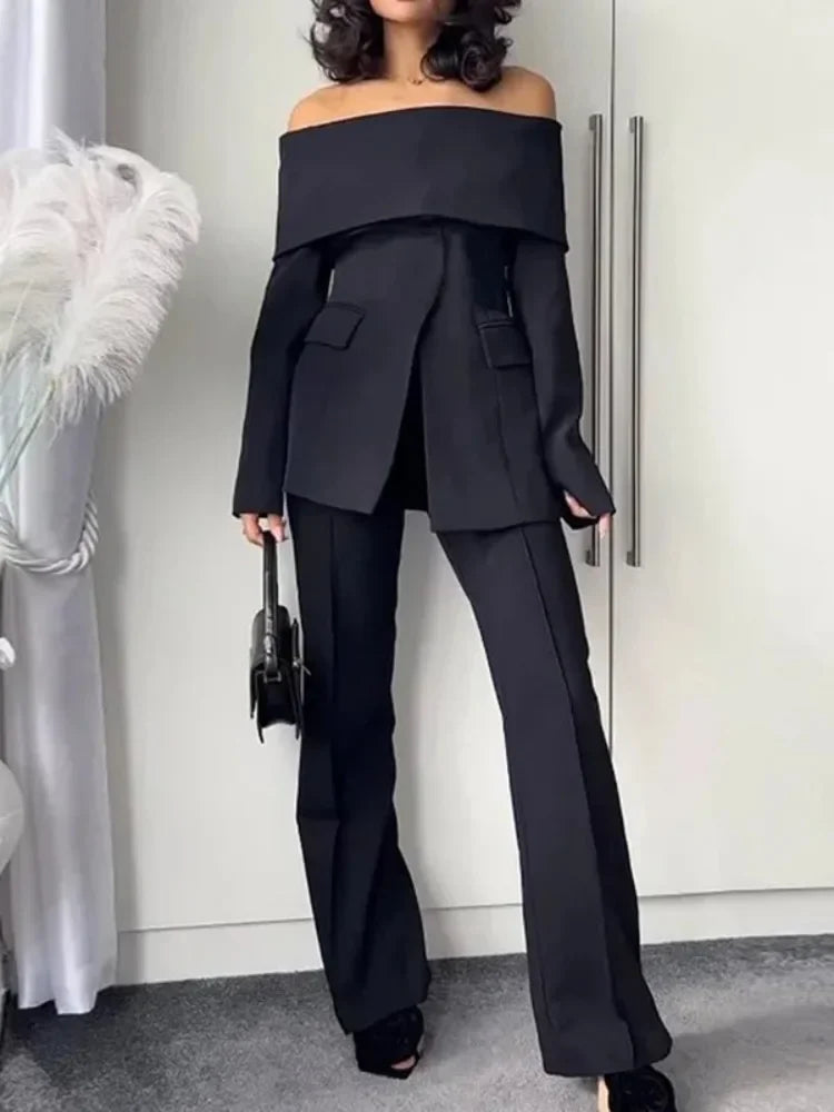 Marynarka z odkrytymi ramionami