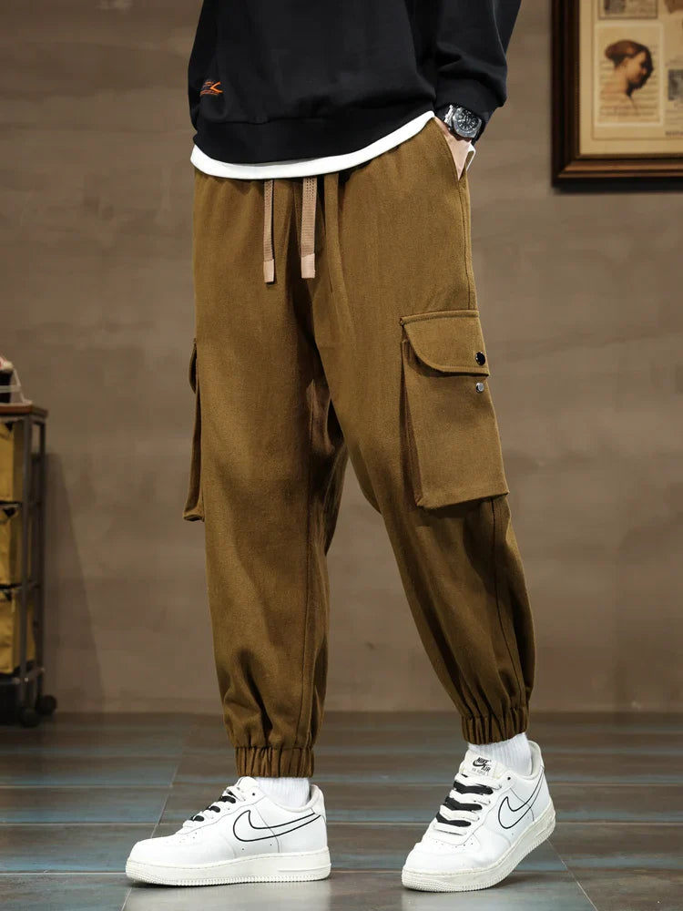 Kamil – Męskie spodnie dresowe cargo