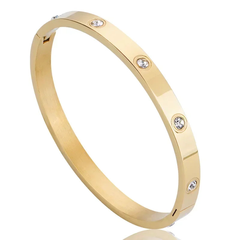 Zofia – Elegancka bransoletka z kryształami
