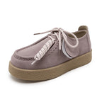 Kasia – Zamszowe loafersy w stylu brytyjskim