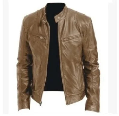 Marcin – Kurtka skórzana PU, styl i komfort w jednym