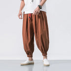 ZenWear Męskie Spodnie Harem