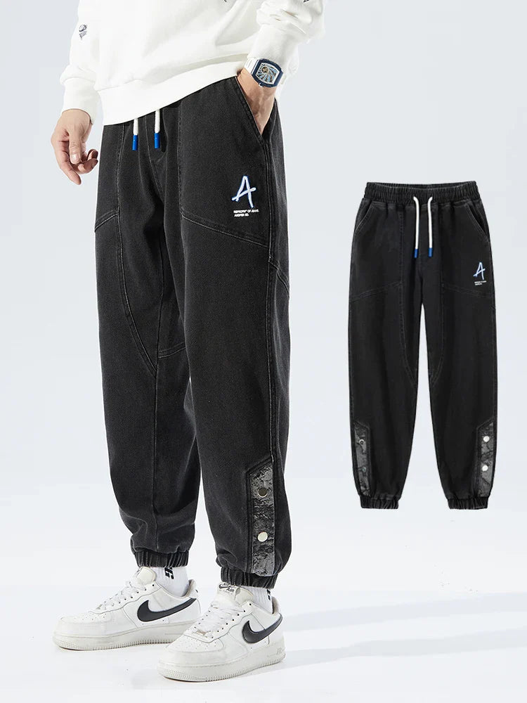 Rafał – Jogger z denimu, stylowy i wygodny