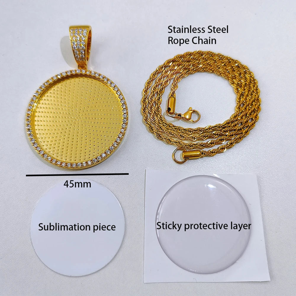 Kasia – Personalizowany naszyjnik hip hopowy