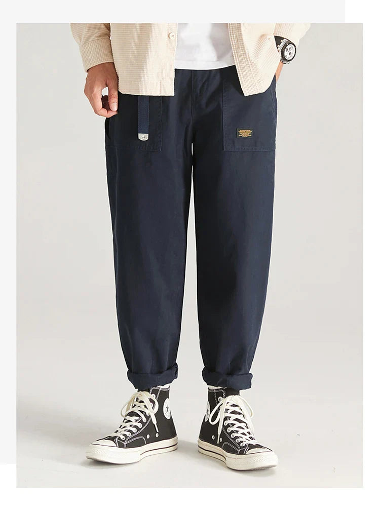 Kacper – Męskie spodnie cargo casual