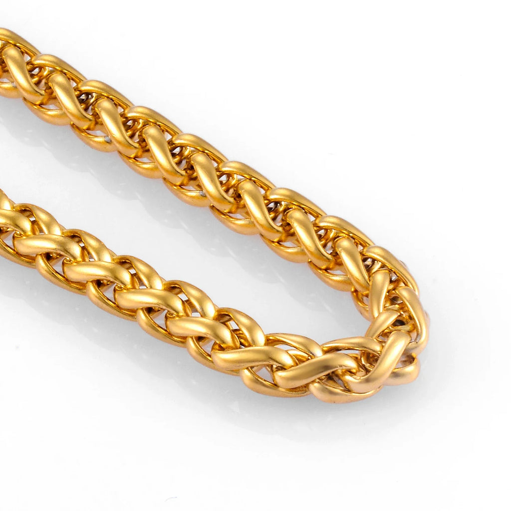 Kacper – Klasyczny złoty łańcuszek hip-hopowy