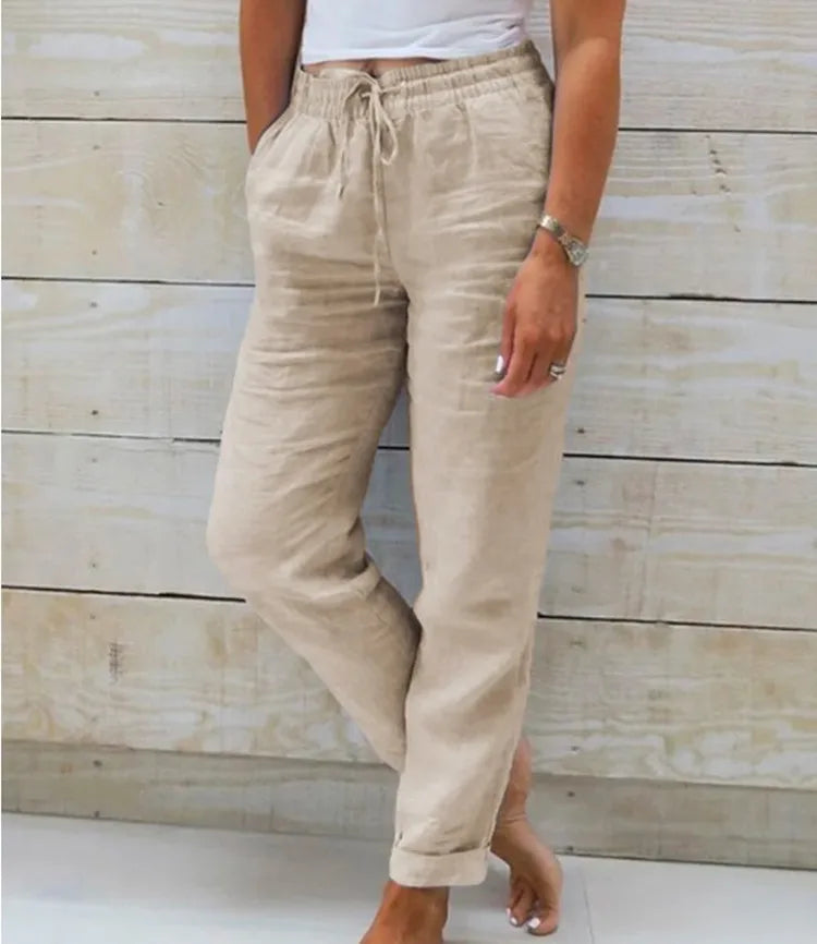 Joanna – Letnie spodnie na luzie