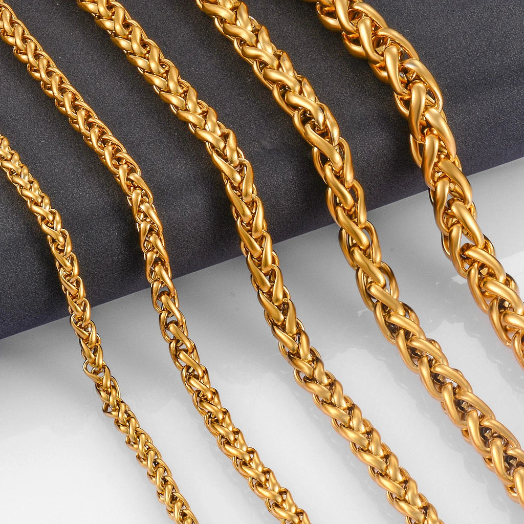 Kacper – Klasyczny złoty łańcuszek hip-hopowy