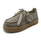 Kasia – Zamszowe loafersy w stylu brytyjskim