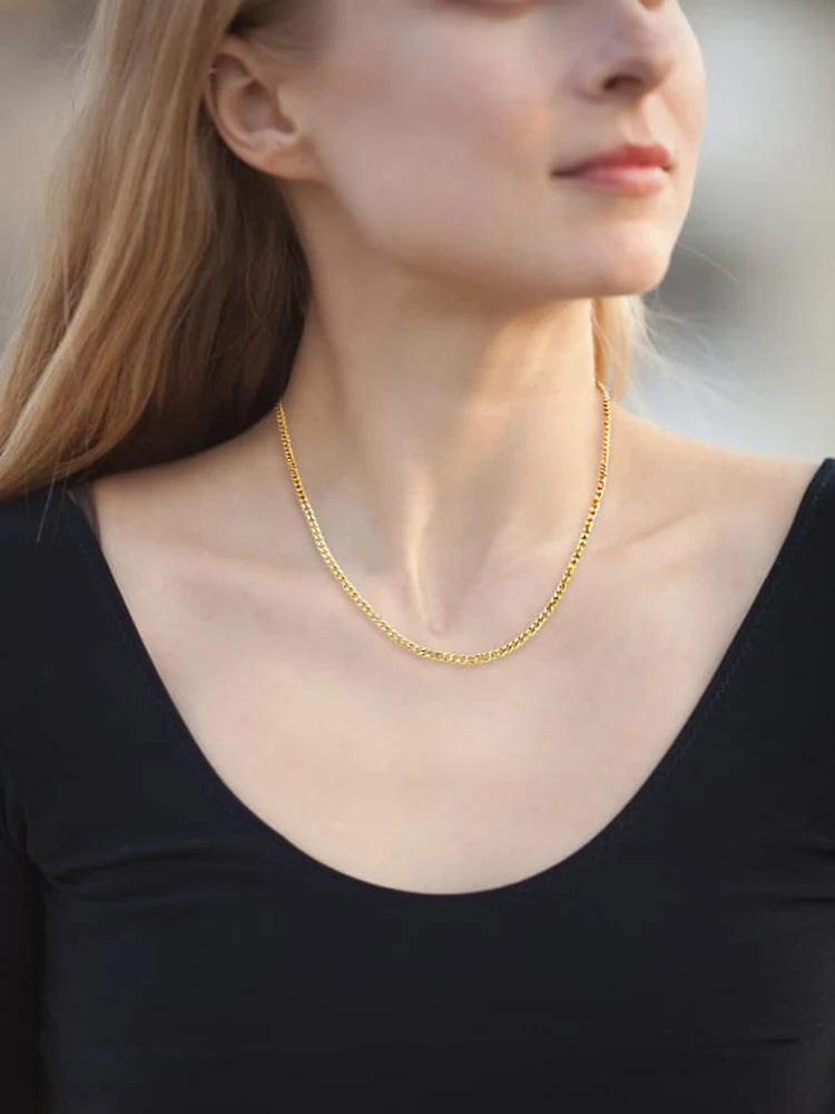 Marta – Złoty naszyjnik na co dzień