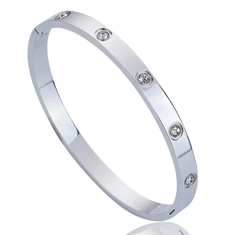 Zofia – Elegancka bransoletka z kryształami