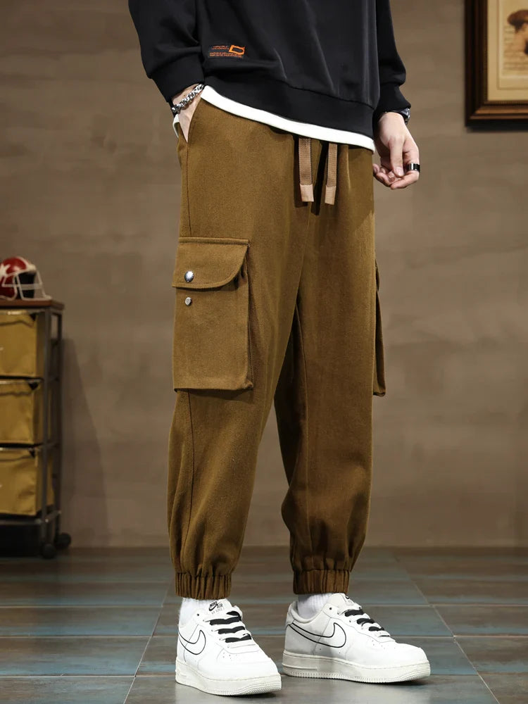 Kamil – Męskie spodnie dresowe cargo