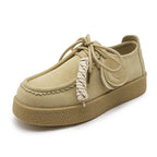 Kasia – Zamszowe loafersy w stylu brytyjskim