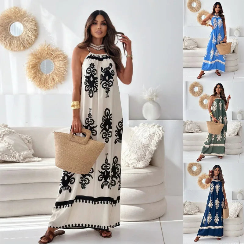 Zofia – Maxi sukienka boho na lato
