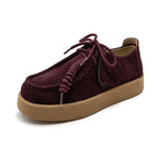 Kasia – Zamszowe loafersy w stylu brytyjskim