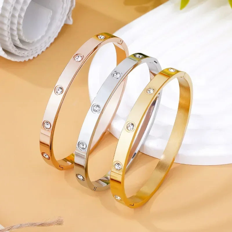 Zofia – Elegancka bransoletka z kryształami
