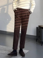 Leo-Eleganckie Nogawki z Weluru