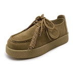Kasia – Zamszowe loafersy w stylu brytyjskim