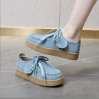 Kasia – Zamszowe loafersy w stylu brytyjskim