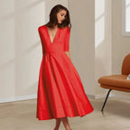 Kasia – Elegancka sukienka midi
