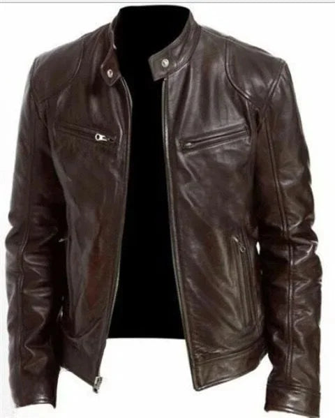 Marcin – Kurtka skórzana PU, styl i komfort w jednym