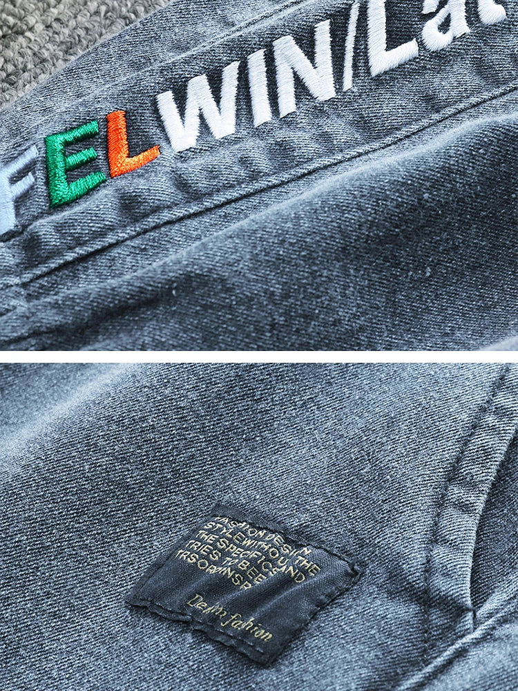 Damian – Wygodne dżinsy cargo