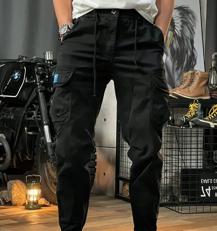 Marek – Męskie spodnie cargo z nylonu i bawełny