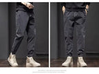 Męskie spodnie cargo – casualowy, koreański styl