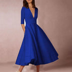 Kasia – Elegancka sukienka midi